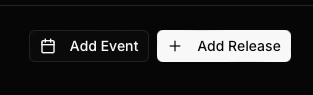 Add event and add release buttons
